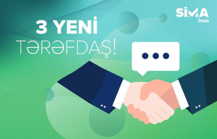 “SİMA İmza” daha 3 platformaya inteqrasiya edildi